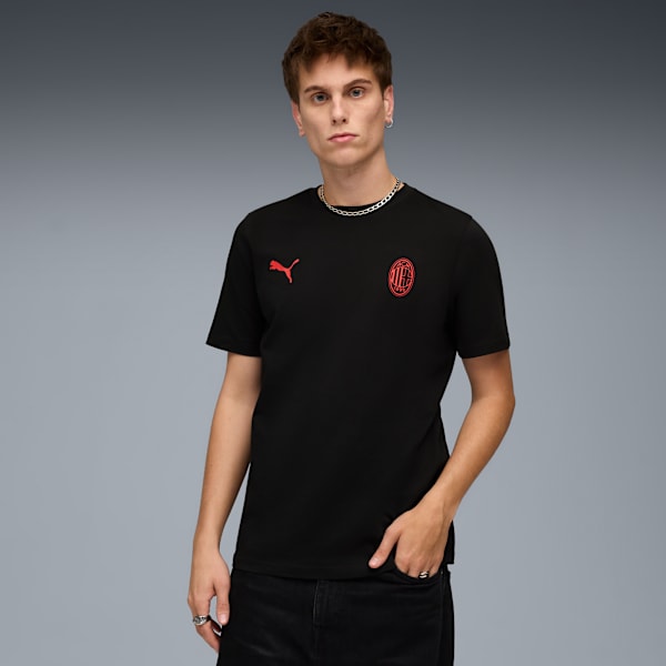 Мужская футбольная футболка Ac Milan Soccer Essentials Puma, черный
Мужская футбольная футболка Ac Milan Soccer Essentials Puma, черный