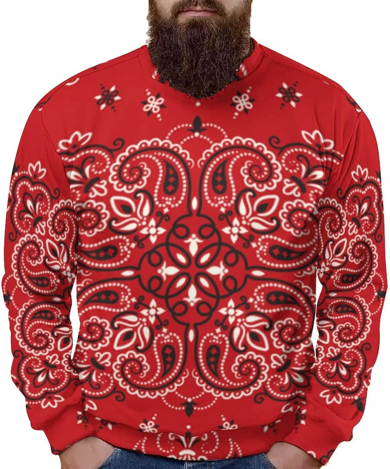 Толстовка с капюшоном Red Bandana, мужская
Толстовка с капюшоном Red Bandana, мужская