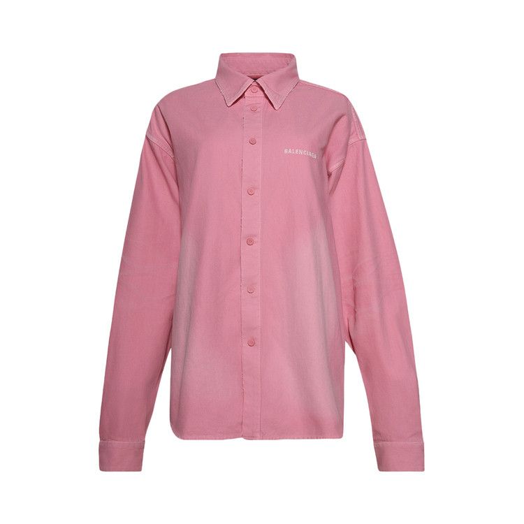 Куртка Balenciaga Denim Overshirt, Baby Pink
Куртка Balenciaga Denim Overshirt, Baby Pink