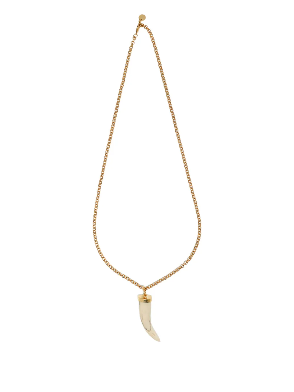 Ожерелье с подвеской в виде рога LUISA SPAGNOLI, золотой
Ожерелье с подвеской в виде рога LUISA SPAGNOLI, золотой