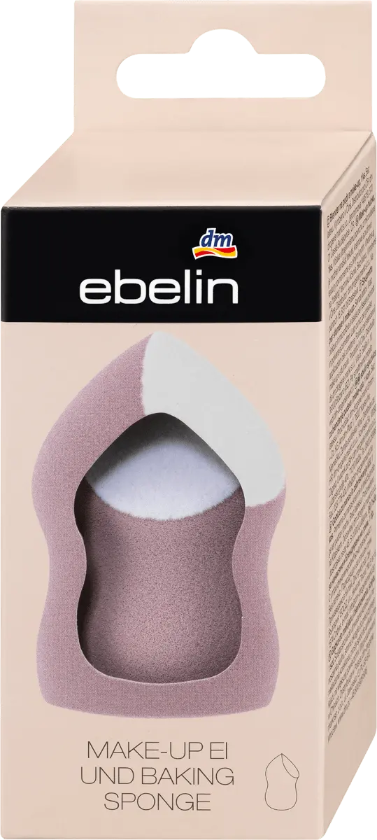 Спонж для макияжа Ei und Baking 1 шт. ebelin
Спонж для макияжа Ei und Baking 1 шт. ebelin