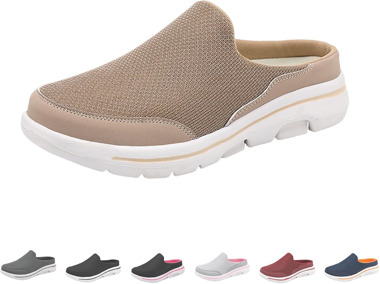 Женские слипоны и сабо, удобная обувь для ходьбы, дышащие тапочки с закрытым носком, мужские легкие туфли с открытой пяткой Generic, коричневый
Женские слипоны и сабо, удобная обувь для ходьбы, дышащие тапочки с закрытым носком, мужские легкие туфли с открытой пяткой Generic, коричневый