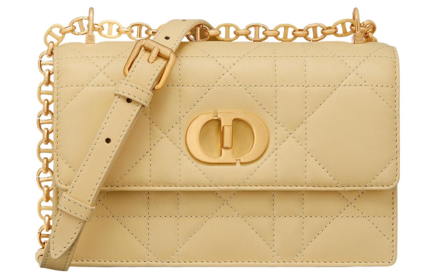 Caro Кожаная Маленькая Квадратная Сумка, Сумка Через Плечо, Женская Светло-Желтая DIOR
Caro Кожаная Маленькая Квадратная Сумка, Сумка Через Плечо, Женская Светло-Желтая DIOR