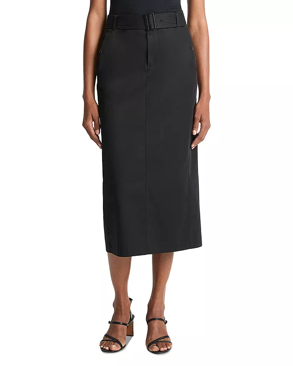 Юбка миди с поясом Vince, черный
Юбка миди с поясом Vince, черный