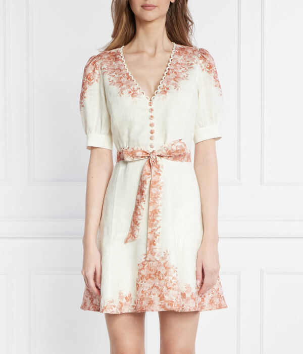 Льняное платье Twinset, белый
Льняное платье Twinset, белый