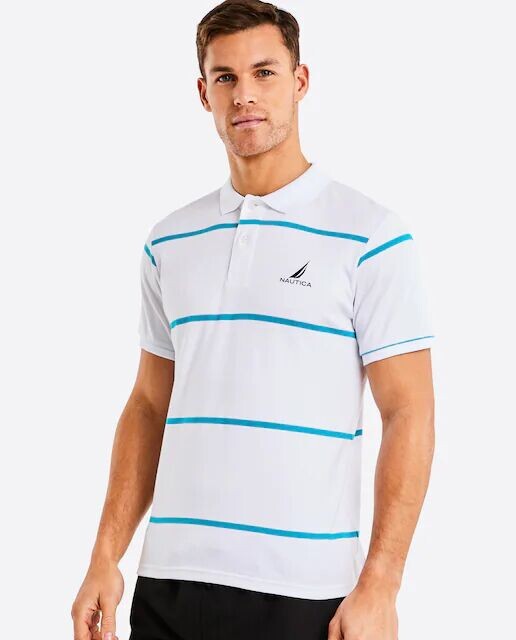 Мужская сине-рубашка-поло с короткими рукавами Nautica, белый
Мужская сине-рубашка-поло с короткими рукавами Nautica, белый
