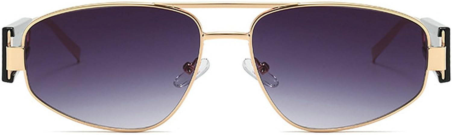 Ретро-солнцезащитные очки с двойной перемычкой для мужчин, простые, легкие, в стиле «кошачий глаз», женские солнцезащитные очки, модные оттенки, защита от ультрафиолета UV400 mincl, Gold Gray
Ретро-солнцезащитные очки с двойной перемычкой для мужчин, простые, легкие, в стиле «кошачий глаз», женские солнцезащитные очки, модные оттенки, защита от ультрафиолета UV400 mincl, Gold Gray