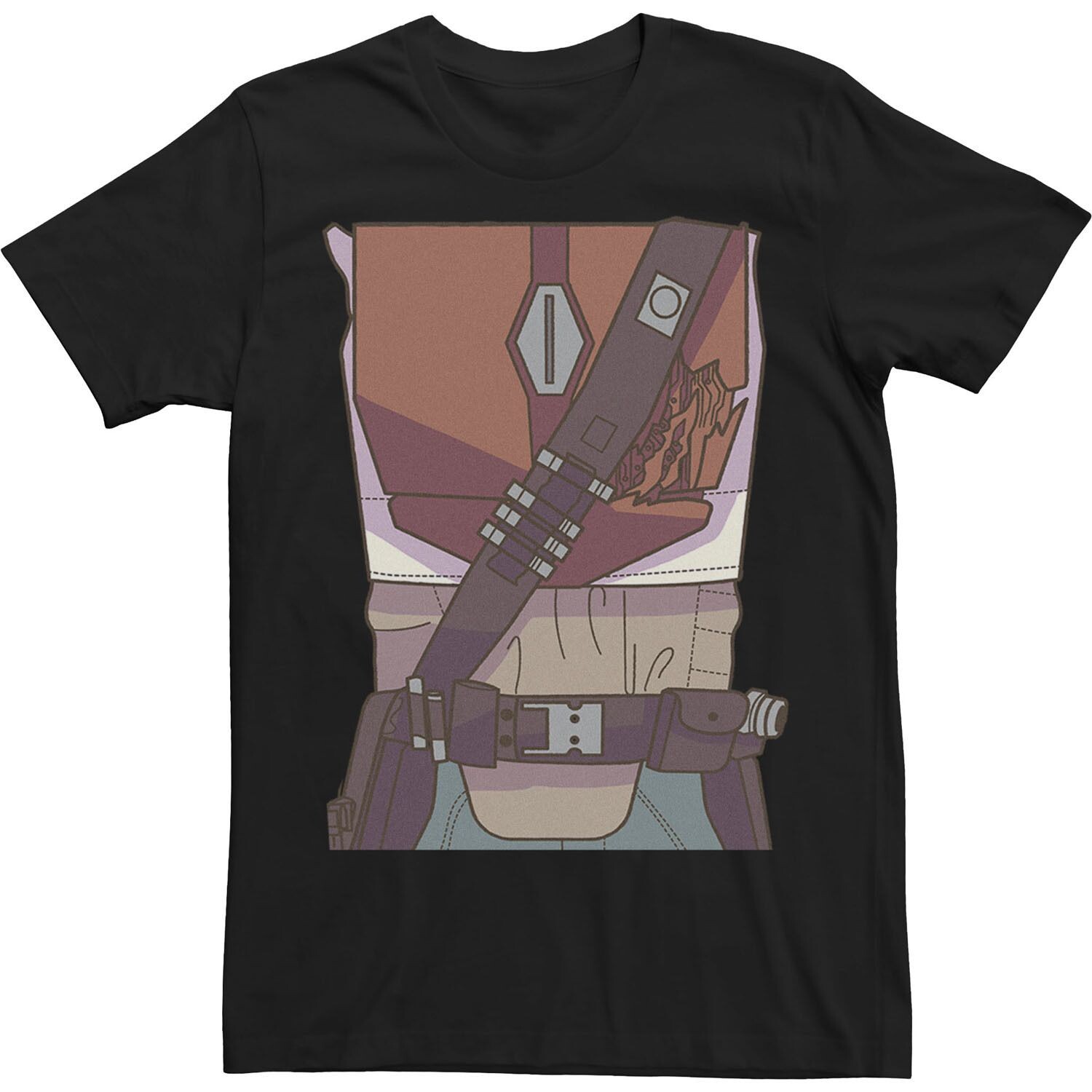 Мужская футболка «Звездные войны и мандалорец» на территории Licensed Character, черный
Мужская футболка «Звездные войны и мандалорец» на территории Licensed Character, черный