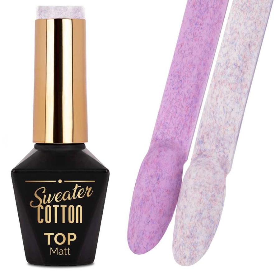 Топ матовый, не требующий вытирания Mollylac Sweater Cotton Top Lilac 10g No. 4
Топ матовый, не требующий вытирания Mollylac Sweater Cotton Top Lilac 10g No. 4