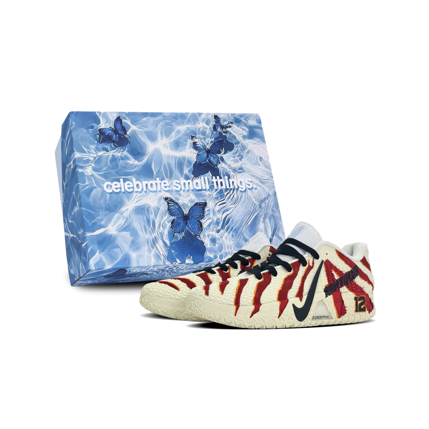 Nike Баскетбольные кроссовки Ja Morant 3 Low top мужские градиент Orange Blue
Nike Баскетбольные кроссовки Ja Morant 3 Low top мужские градиент Orange Blue