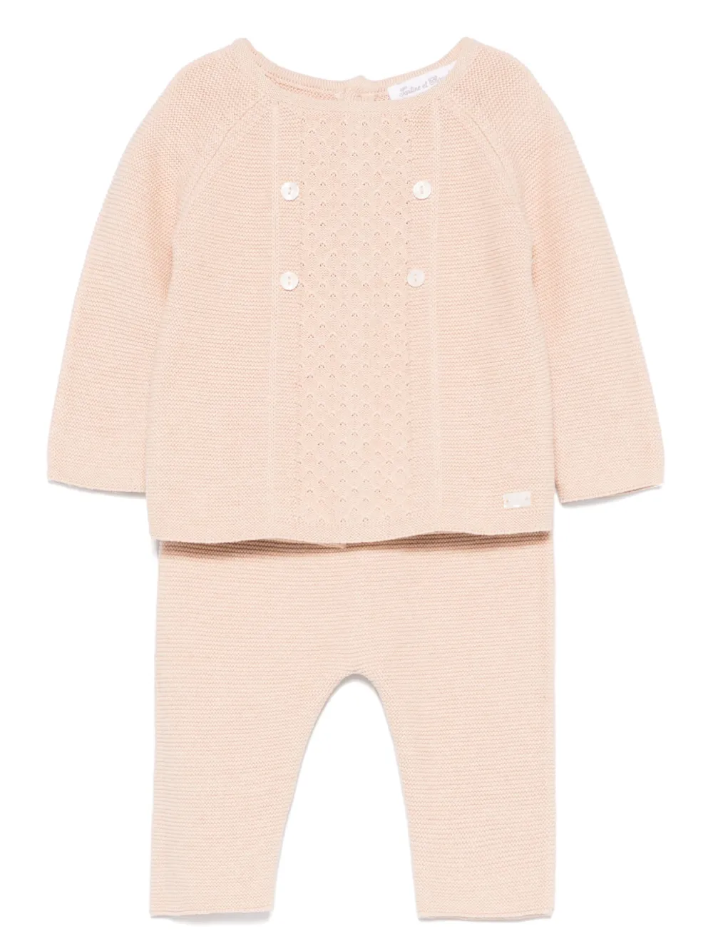 Комплект из свитера и брюк Tartine Et Chocolat, нейтральный
Комплект из свитера и брюк Tartine Et Chocolat, нейтральный