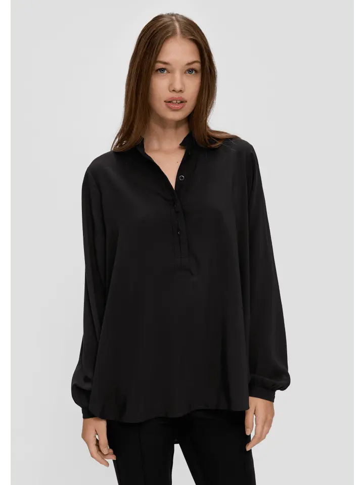 Блуза QS langarm, черный
Блуза QS langarm, черный
