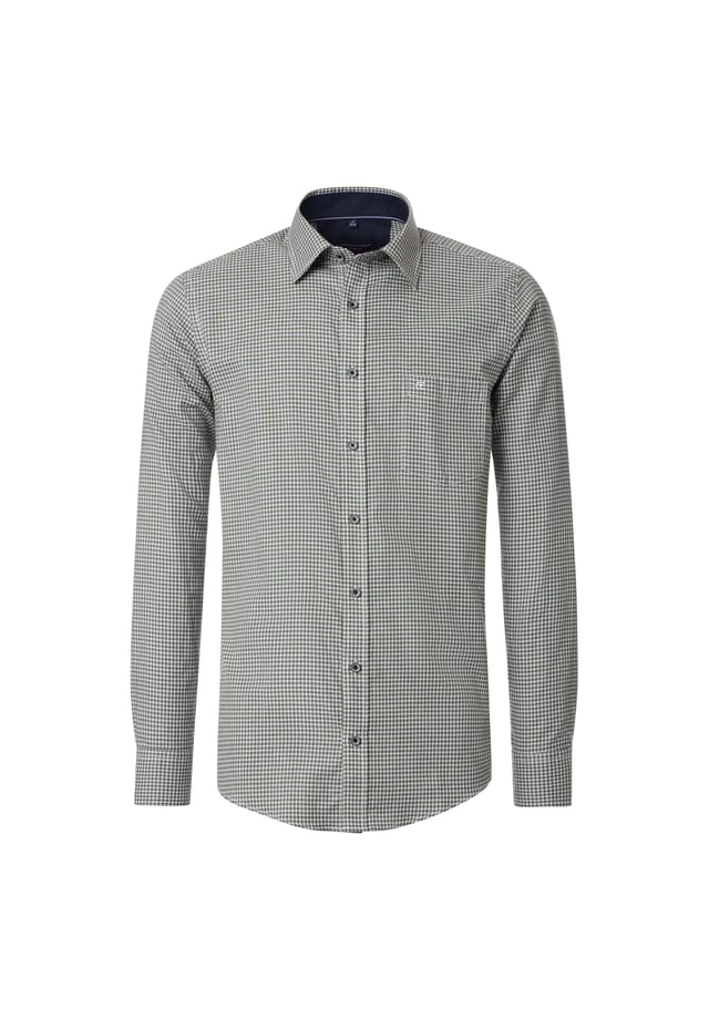 Рубашка свободного кроя в клетку Casamoda, зеленый
Рубашка свободного кроя в клетку Casamoda, зеленый