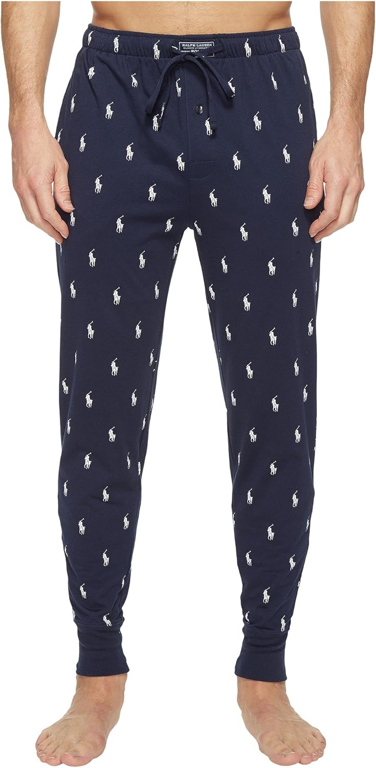 Polo Ralph Lauren Нижнее белье мужские джерси трикотажные джоггеры, Navy
Polo Ralph Lauren Нижнее белье мужские джерси трикотажные джоггеры, Navy