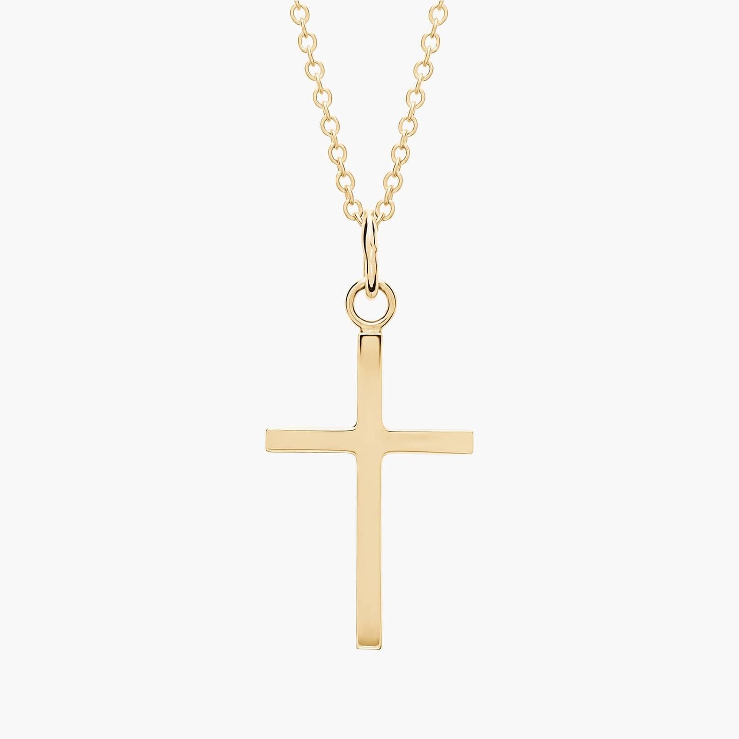 18-дюймовый миниатюрный кулон-крест из 14-каратного желтого золота Blue Nile
18-дюймовый миниатюрный кулон-крест из 14-каратного желтого золота Blue Nile