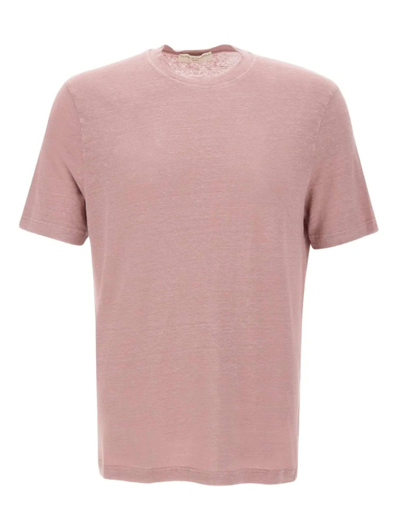 Футболка Filippo De Laurentiis из льна с круглым вырезом, розовый
Футболка Filippo De Laurentiis из льна с круглым вырезом, розовый