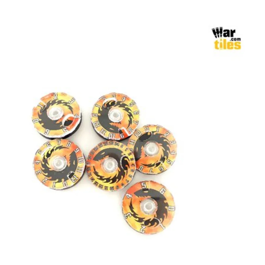 Маленькие циферблаты Warhammer — Тиранические пришельцы (узор Кракена), War Tiles - Wound Dials
Маленькие циферблаты Warhammer — Тиранические пришельцы (узор Кракена), War Tiles - Wound Dials
