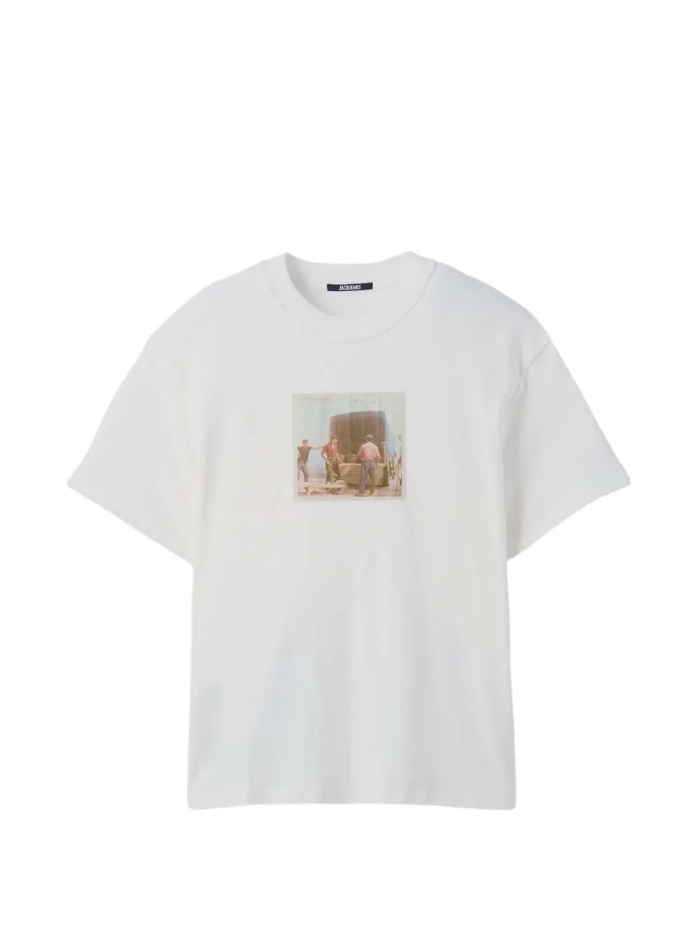 Футболка с принтом Jacquemus, белый
Футболка с принтом Jacquemus, белый