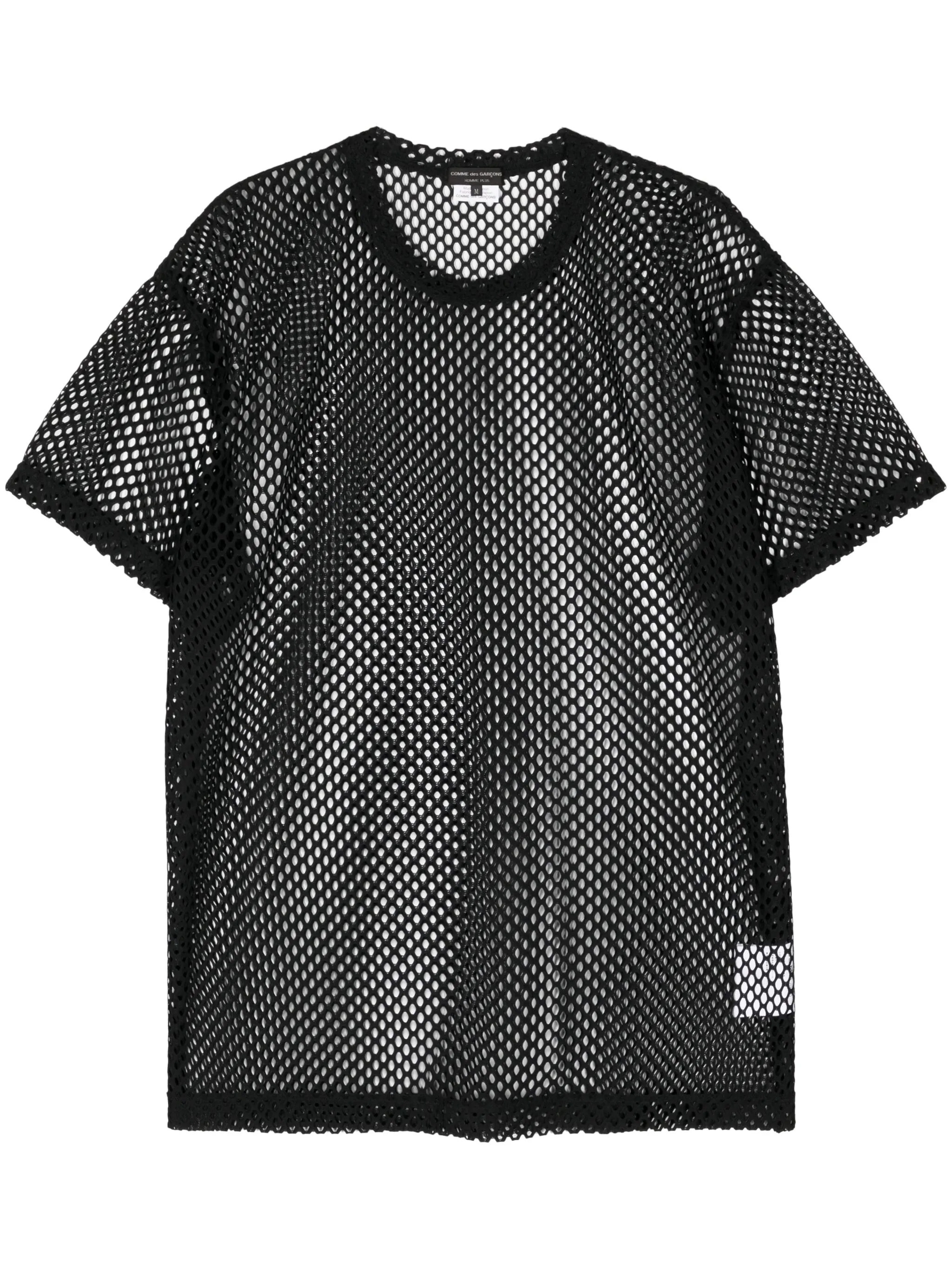 Сетчатая футболка с круглым вырезом Comme Des Garçons Homme Plus, черный
Сетчатая футболка с круглым вырезом Comme Des Garçons Homme Plus, черный