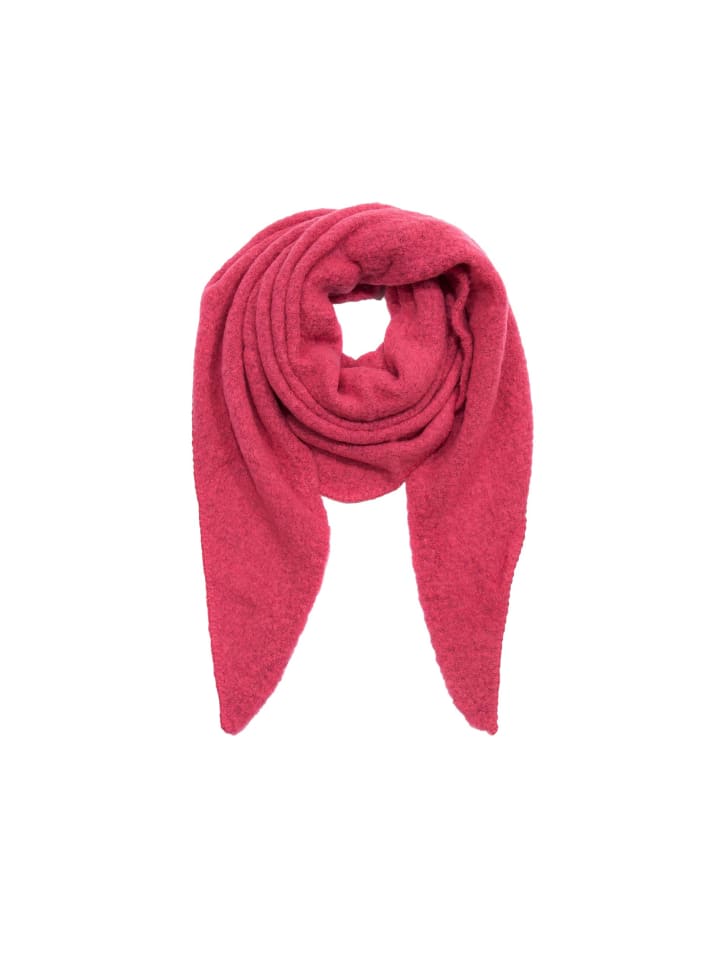 Треугольный шарф-букле из уютного материала неоново-розового цвета Faera
Треугольный шарф-букле из уютного материала неоново-розового цвета Faera