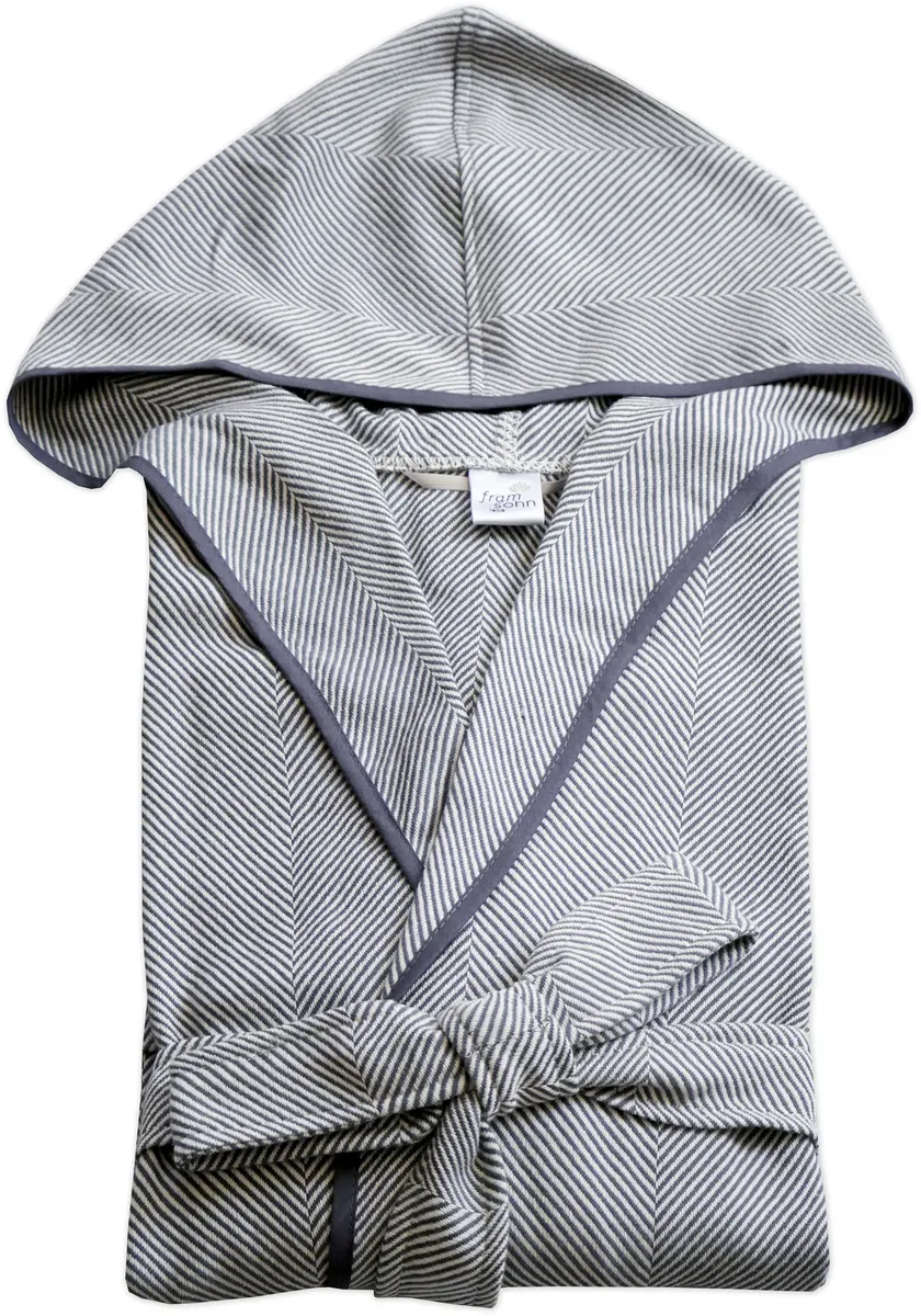 Framsohn махровый мужской халат "Boho Living мужской халат" (1 шт.), легкий халат Framsohn Frottier, серый
Framsohn махровый мужской халат "Boho Living мужской халат" (1 шт.), легкий халат Framsohn Frottier, серый