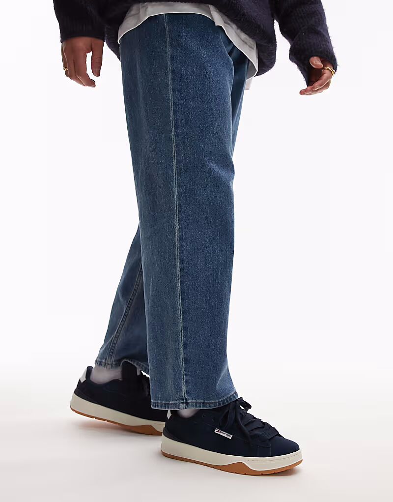 Кроссовки Tommy Jeans Skateboarder темно-синего цвета
Кроссовки Tommy Jeans Skateboarder темно-синего цвета