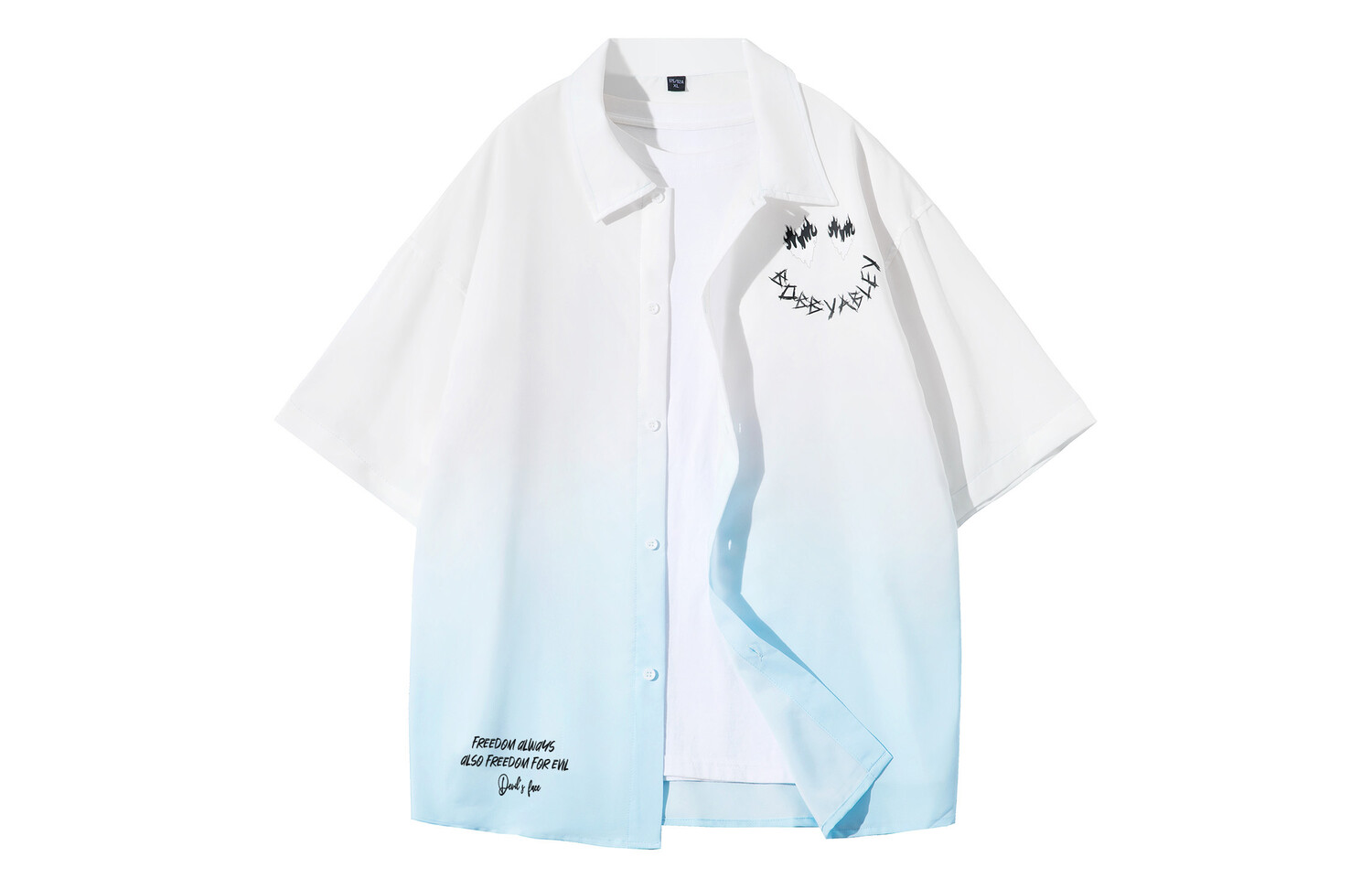 Рубашка Bobby Abley, белый / синий 
Рубашка Bobby Abley, белый / синий