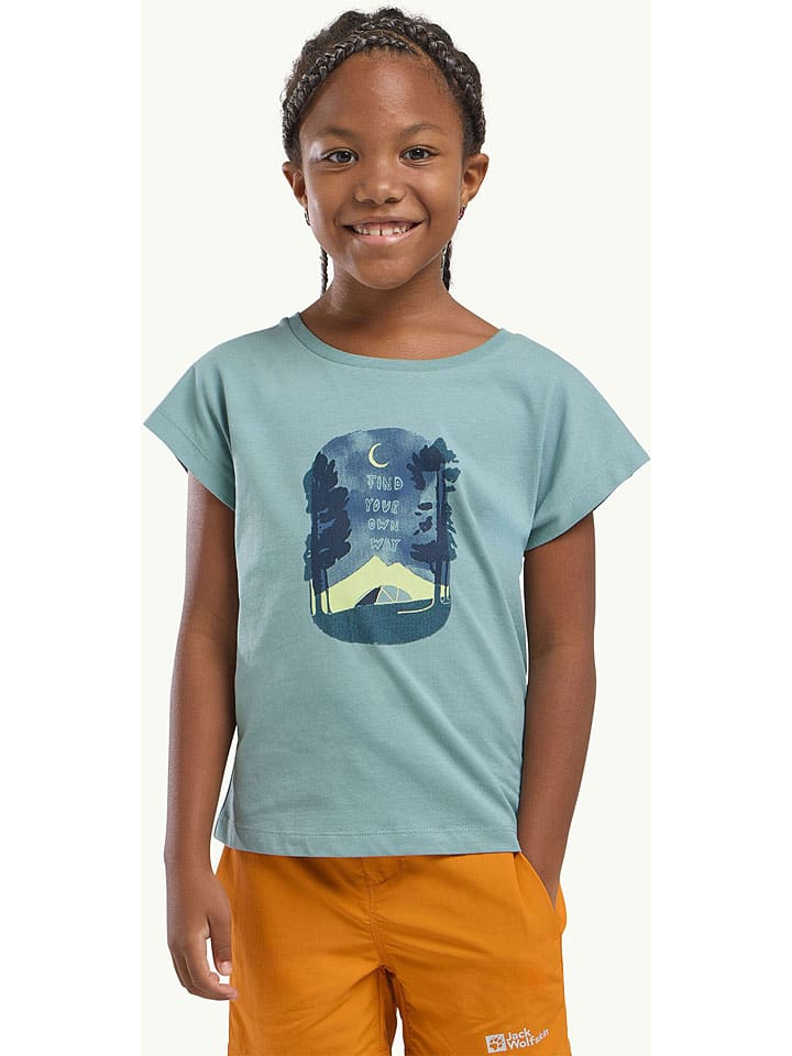 Футболка Jack Wolfskin, бирюзовый
Футболка Jack Wolfskin, бирюзовый