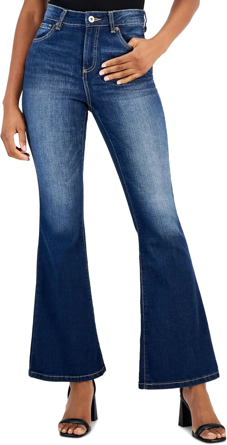 International Concepts Женские джинсы с высокой посадкой и расклешенным низом
International Concepts Женские джинсы с высокой посадкой и расклешенным низом