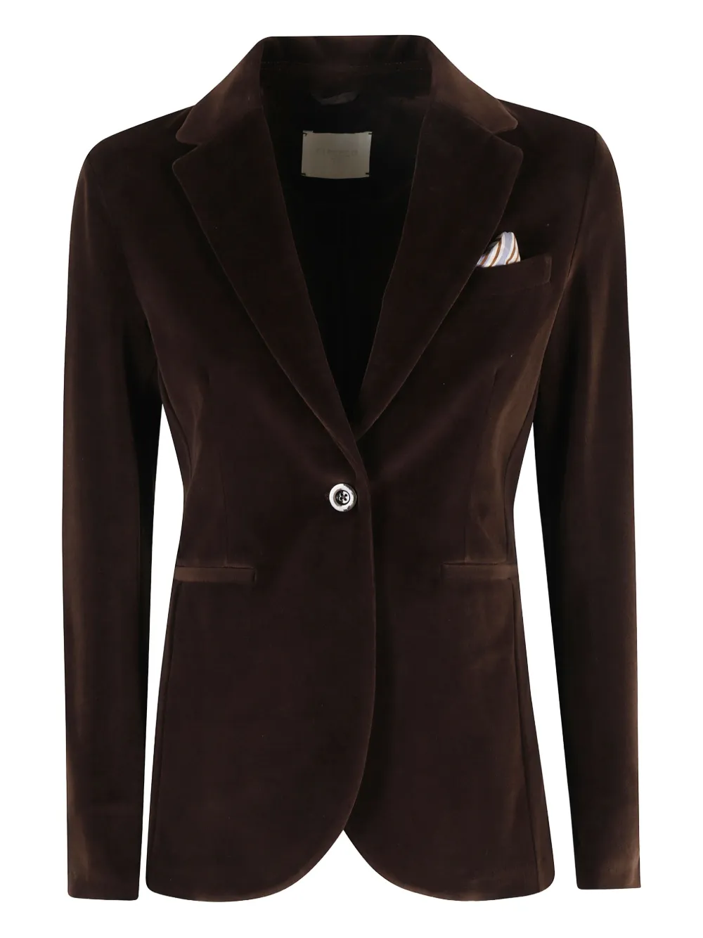 Пиджак на одной пуговице Circolo 1901, коричневый
Пиджак на одной пуговице Circolo 1901, коричневый