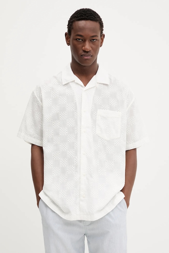 Хлопковая рубашка Vans, бежевый
Хлопковая рубашка Vans, бежевый