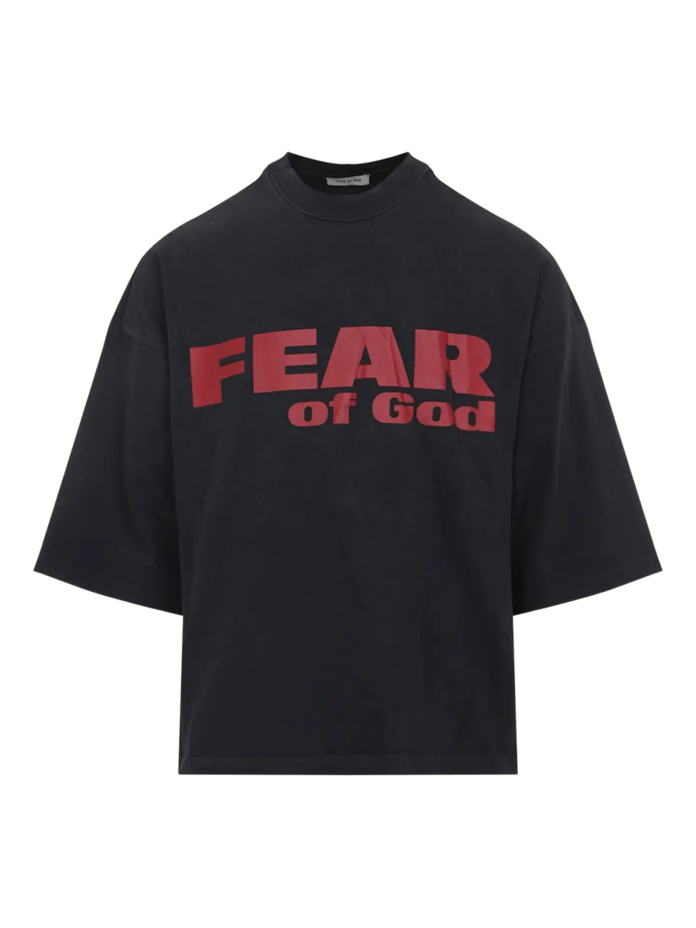 Футболка с логотипом Fear Of God, черный
Футболка с логотипом Fear Of God, черный