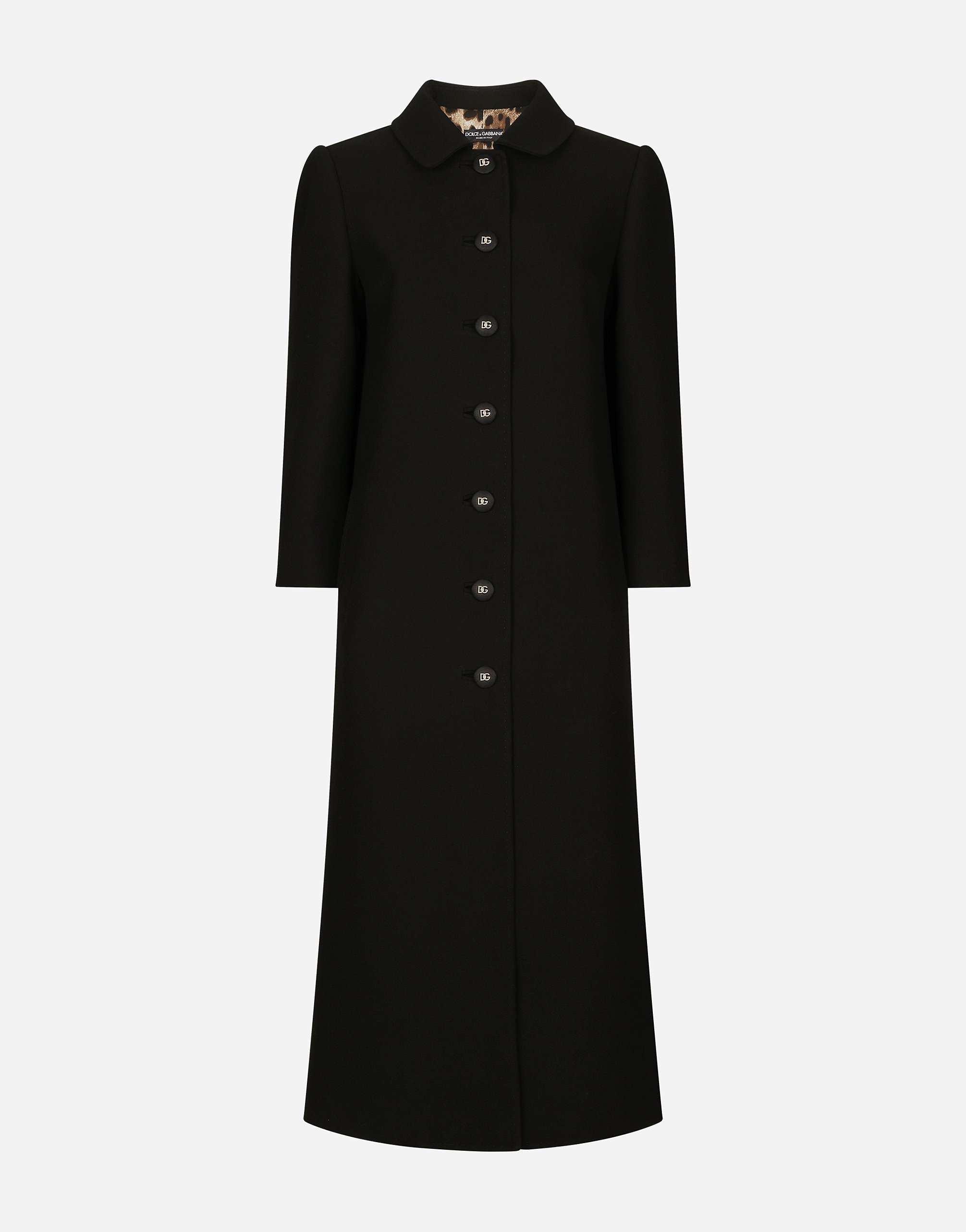 Шерстяное пальто Dolce & Gabbana, черный
Шерстяное пальто Dolce & Gabbana, черный