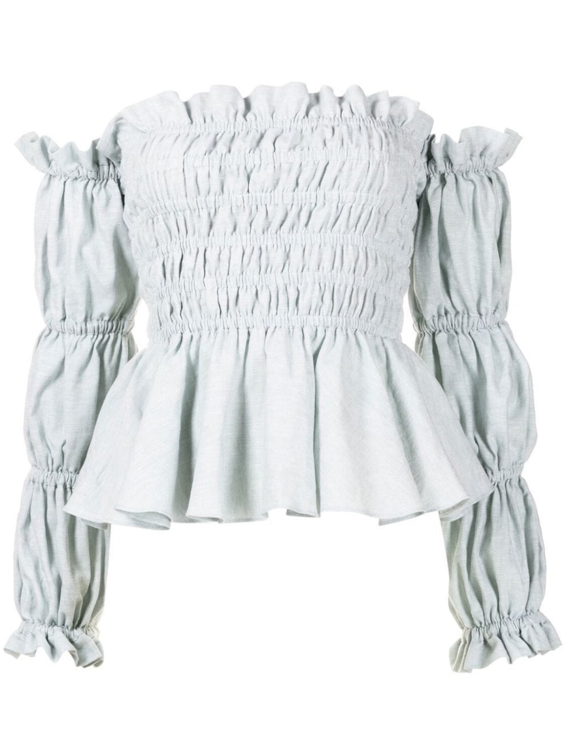 Блузка Daphne с открытыми плечами Isolda, синий
Блузка Daphne с открытыми плечами Isolda, синий