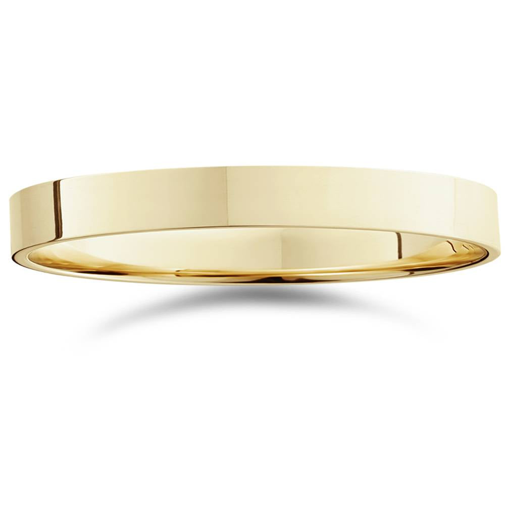 Плоское полированное обручальное кольцо 3 мм из 10-каратного желтого золота. Размер на выбор. Pompeii3, желтый
Плоское полированное обручальное кольцо 3 мм из 10-каратного желтого золота. Размер на выбор. Pompeii3, желтый
