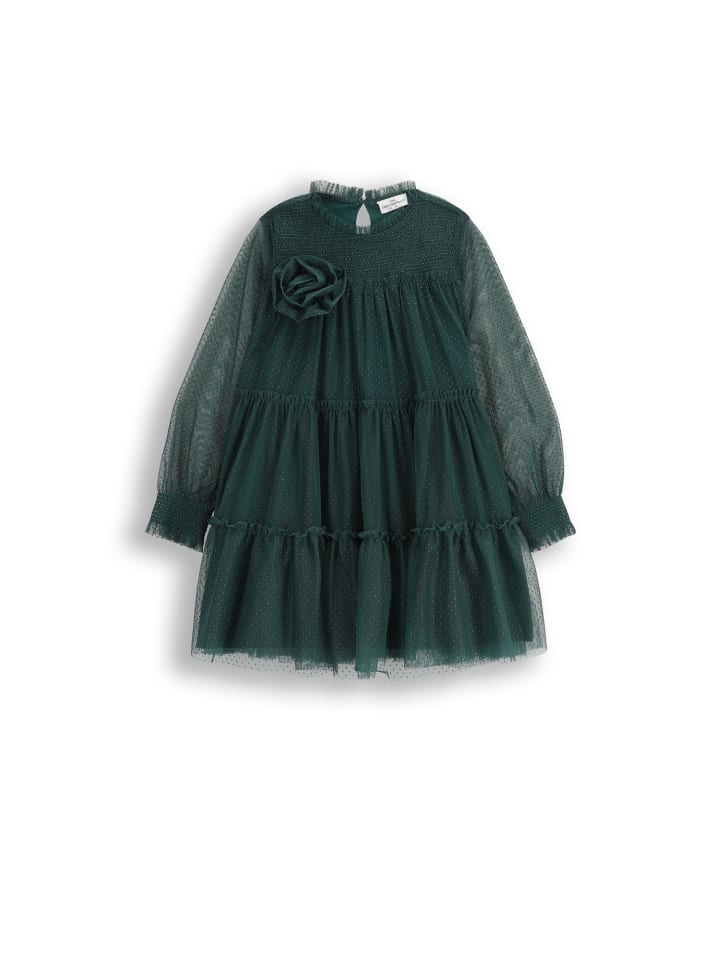 Платье из тюля зеленого цвета Coccodrillo
Платье из тюля зеленого цвета Coccodrillo