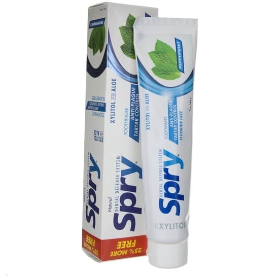 Зубная паста Spry без фтора со вкусом мяты, 141 г
Зубная паста Spry без фтора со вкусом мяты, 141 г