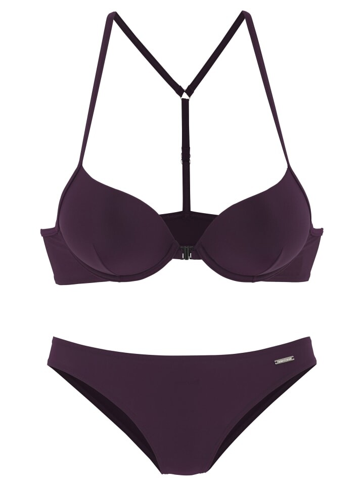 Комплект бикини Bruno Banani, бордо
Комплект бикини Bruno Banani, бордо