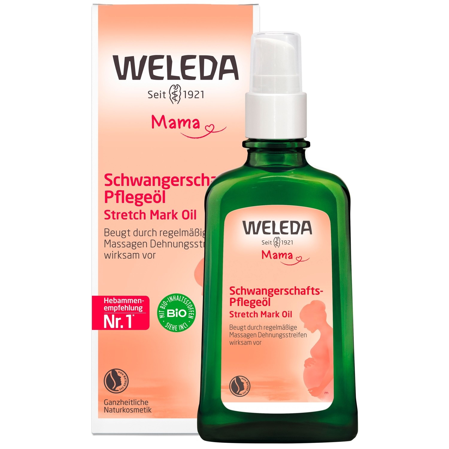 Масло для тела schwangerschafts-pflegeöl Weleda, объем 100 мл
Масло для тела schwangerschafts-pflegeöl Weleda, объем 100 мл