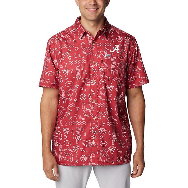 Мужская рубашка Columbia Crimson Alabama Crimson Tide Super Slack Tide Omni-Wick Unbranded
Мужская рубашка Columbia Crimson Alabama Crimson Tide Super Slack Tide Omni-Wick Unbranded