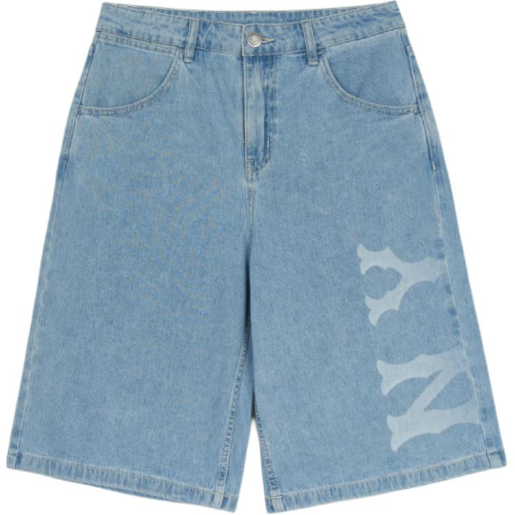 MLB Женские джинсовые шорты светло-голубые
MLB Женские джинсовые шорты светло-голубые