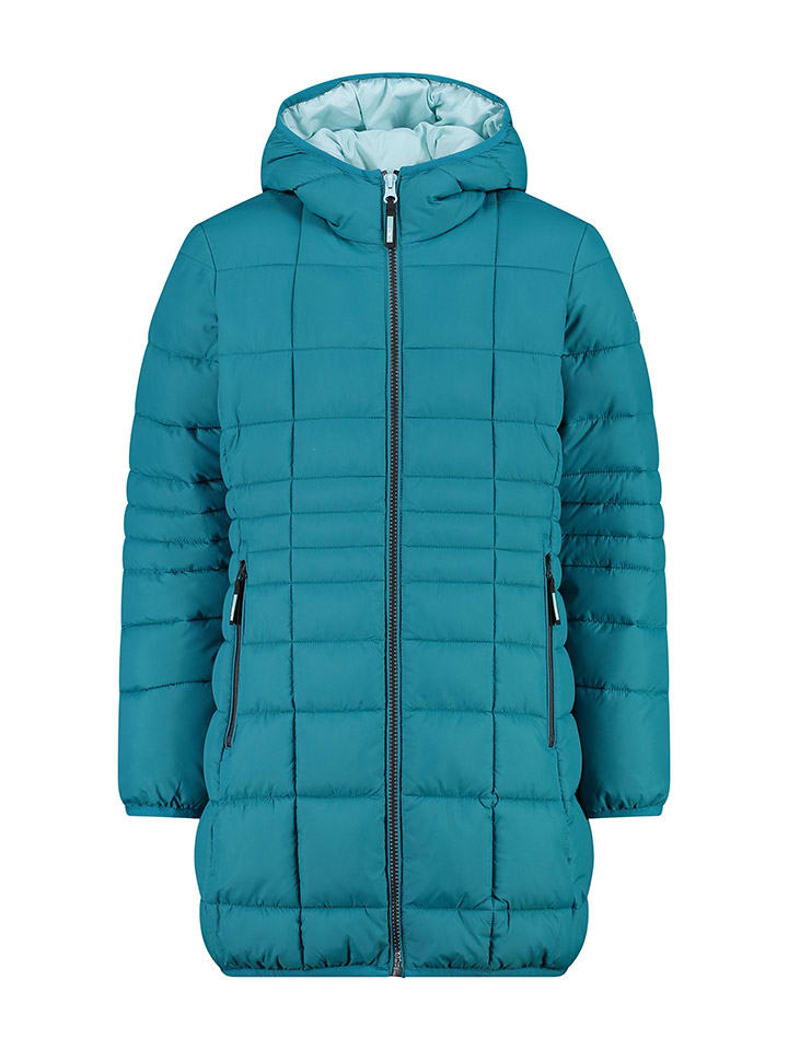 Зимнее пальто бирюзового цвета CMP
Зимнее пальто бирюзового цвета CMP