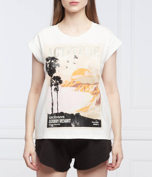 Футболки Regular fit Twinset Actitude, белый
Футболки Regular fit Twinset Actitude, белый