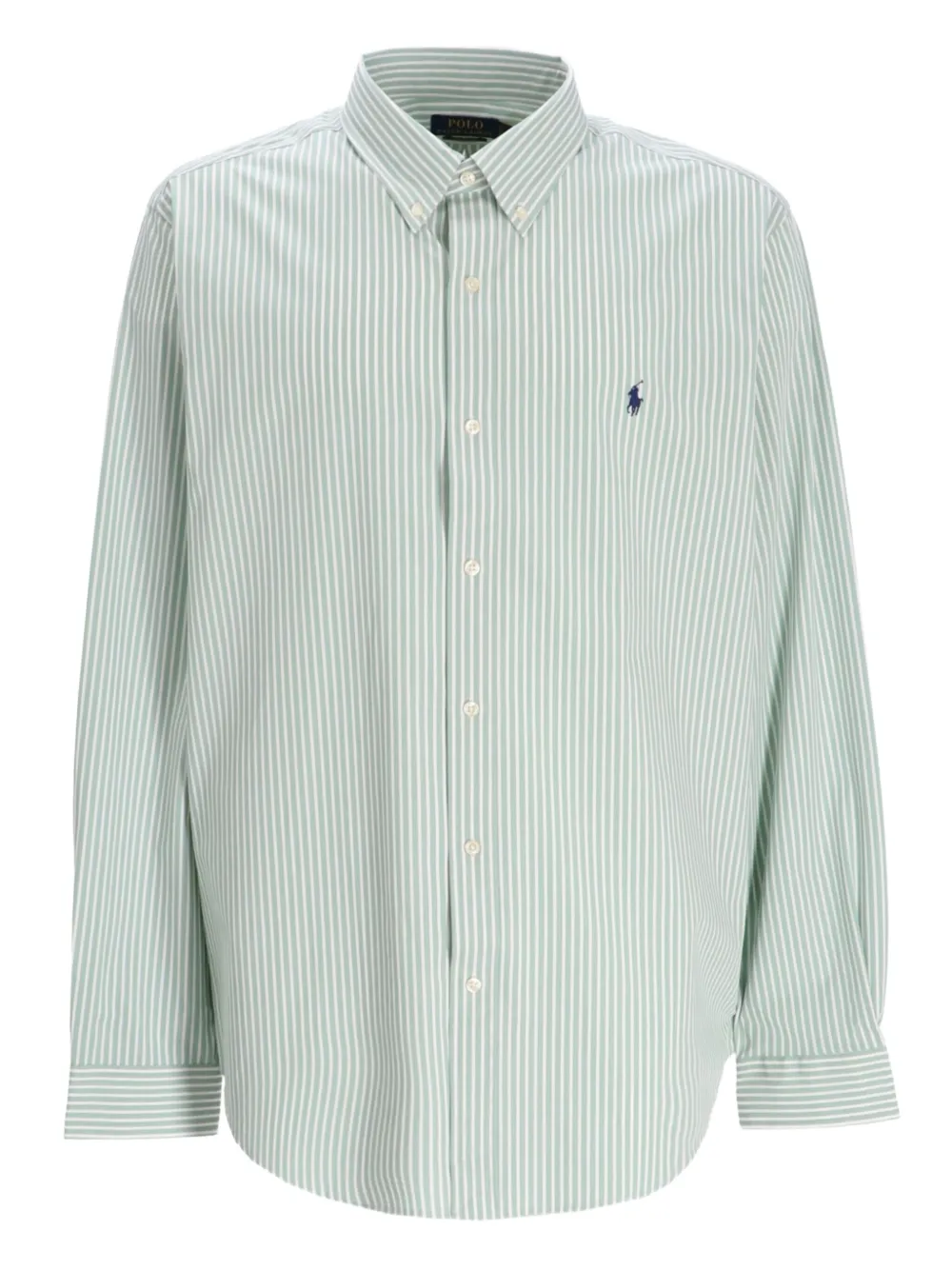 Хлопковая рубашка в полоску POLO RALPH LAUREN, зеленый
Хлопковая рубашка в полоску POLO RALPH LAUREN, зеленый
