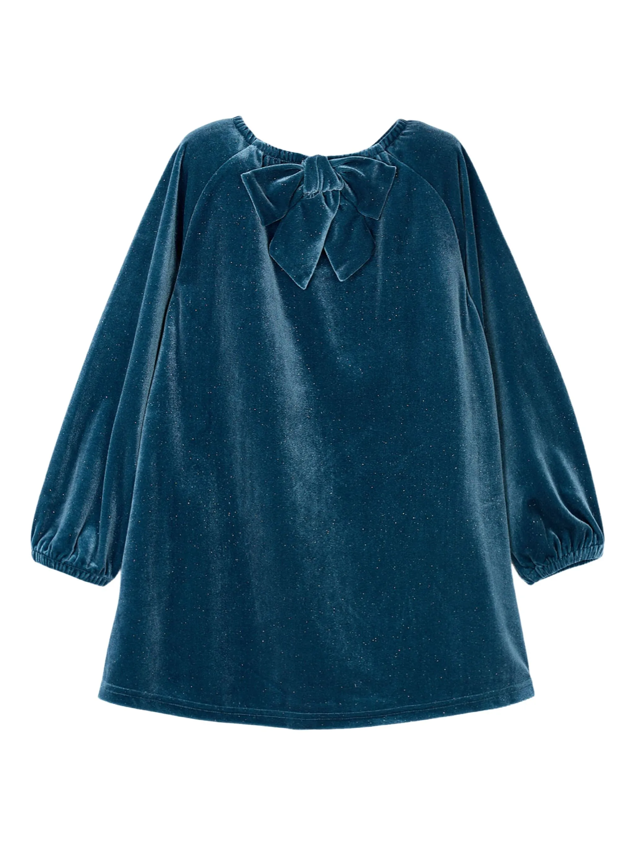 Бархатное платье с бантом Mayoral, синий
Бархатное платье с бантом Mayoral, синий