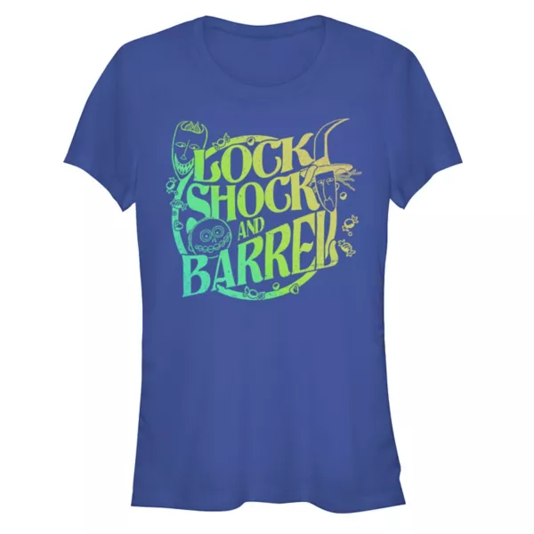 Кошмар перед Рождеством, футболка с принтом Lock Shock and Barrel для юниоров Disney, синий
Кошмар перед Рождеством, футболка с принтом Lock Shock and Barrel для юниоров Disney, синий