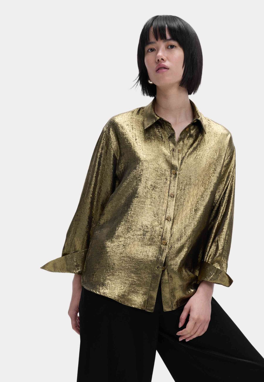 Блуза Marks & Spencer METALLIC, Gold/Gold-Coloured
Блуза Marks & Spencer METALLIC, Gold/Gold-Coloured