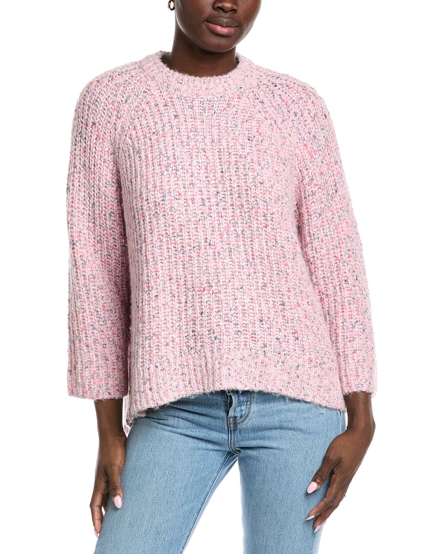 Осенний кашемировый свитер с рукавом 3/4 из смесовой альпаки Autumn Cashmere, розовый
Осенний кашемировый свитер с рукавом 3/4 из смесовой альпаки Autumn Cashmere, розовый