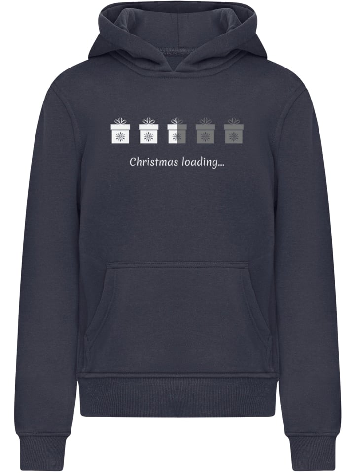 Толстовка с капюшоном Merchcode, темно-синий 
Толстовка с капюшоном Merchcode, темно-синий