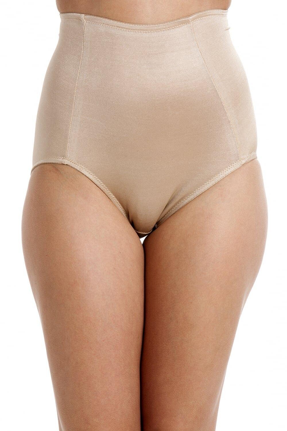 Комплект из двух трусов корректирующего белья с полной поддержкой Camille, бежевый